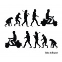 Adesivo Stickers Kit Vespaman Evolution 20 cm