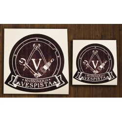 Adesivi Stickers Kit Massoneria Vespista