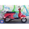 Sticker Decal Vespa PX Engine