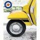 KIT Adesivi Strisce VESPA PX - Striped Sticker Mudguard Fender
