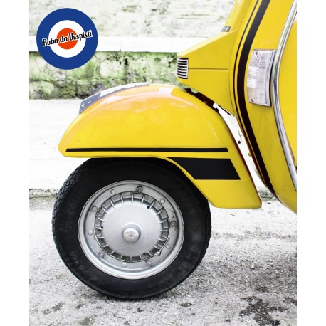 KIT Adesivi Strisce VESPA PX - Striped Sticker Mudguard Fender