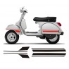 KIT Adesivi Strisce VESPA PX - Striped Sticker 