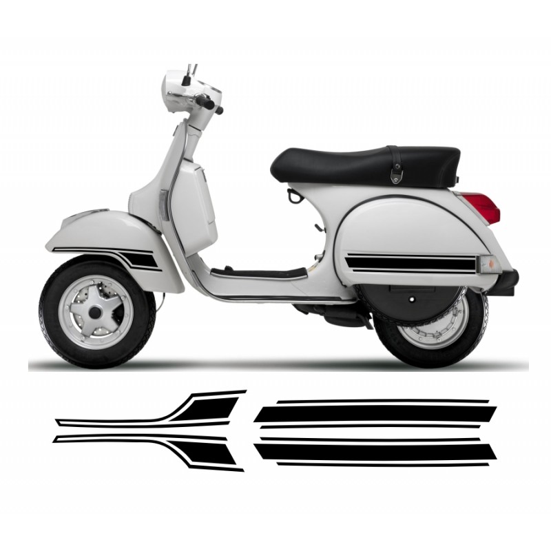 KIT Adesivi Strisce VESPA PX - Striped Sticker - Roba da Vespisti -  Scooterwear